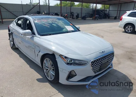 2020 Genesis G70 2.0T Rwd из США, поврежденный, VIN KMTG34LA0LU055631